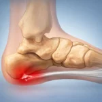 topuk dikeni temsili anatomik ayak gösterimi