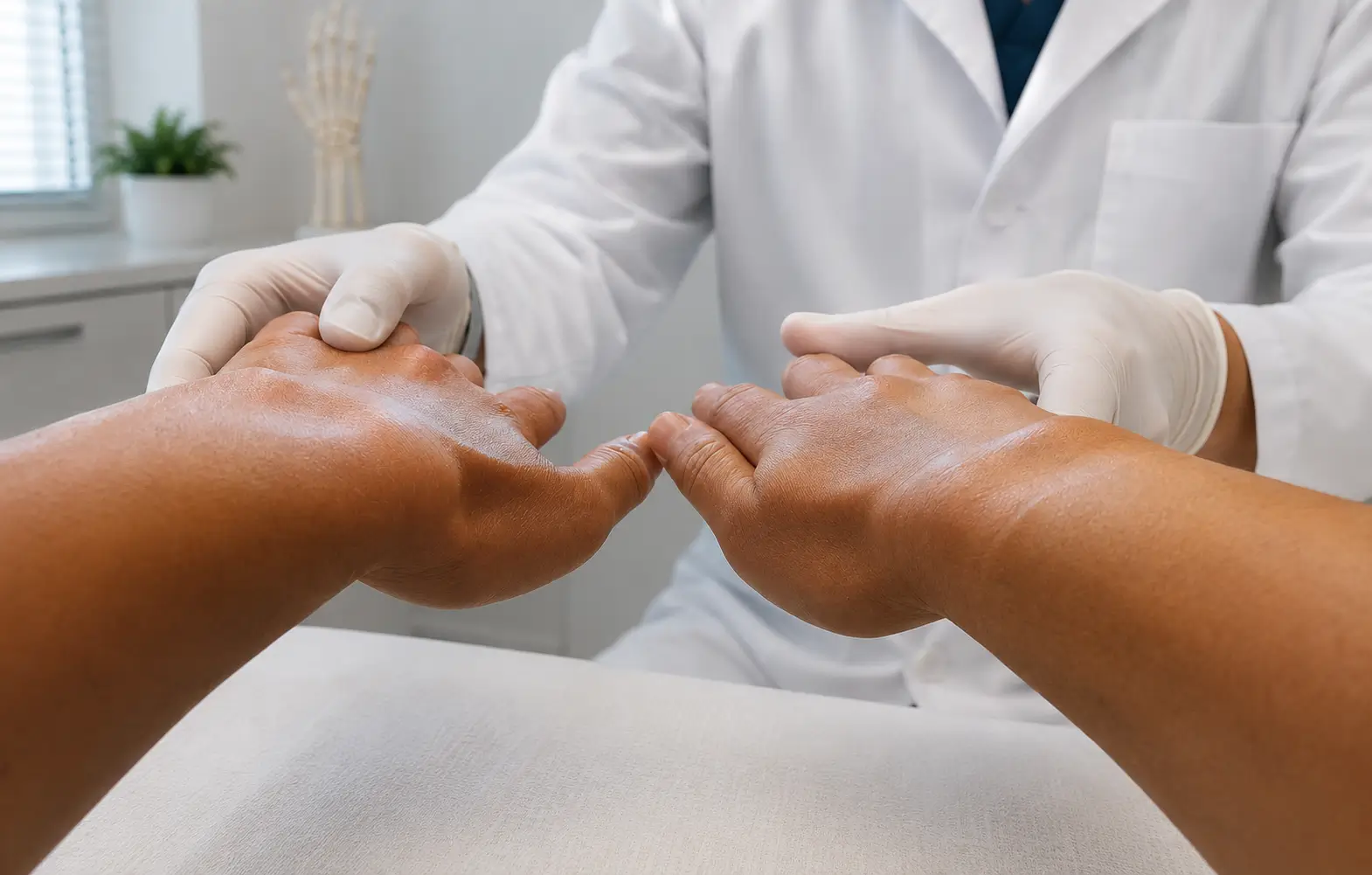 Distal radioulnar eklem instabilitesine bağlı ulnar baş prominensinin klinik görünümü